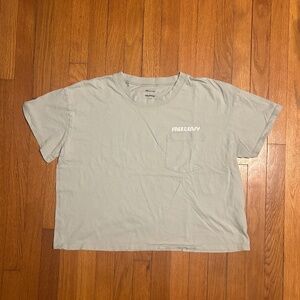 Madewell Green Free & Easy Tee Shirt Women’s XL